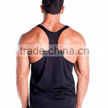 Daijun OEM High Quality Any Colour Avaliable 180g Custom Black Cotton Wholesale Bodybuilding Stringer Tank Top photo-4