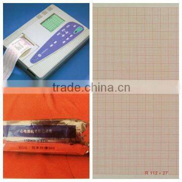 3-Channel ECG Paper / 112mm*27m