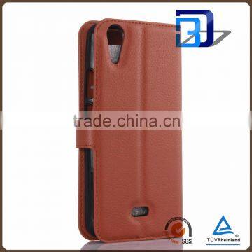 New Products 2016 Innovative Product Stand Wallet Lychee Leather Flip Cover for Wiko Rainbow Jam 4G Phone Accessories photo-3