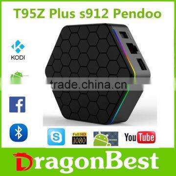 2016 gift ultra hd video android t95z plus s912 2gb ram 16gb rom octa core hd free video tv box