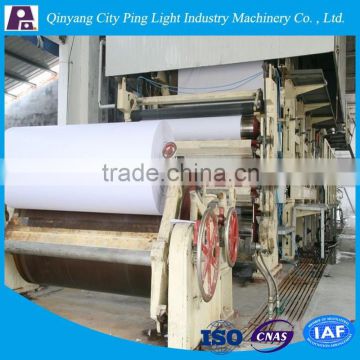 3800mm Wood Pulp Virgin Pulp Culture Paper A4 Paper Printing Paper Copy Paper Making Machine