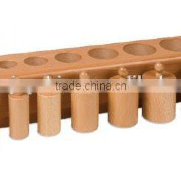 Montessori sensory educational toys for cylinder block 2