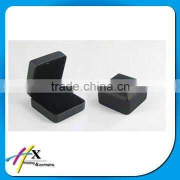 exquisite PU coated plastics rings boxes with LED for engagement on sale