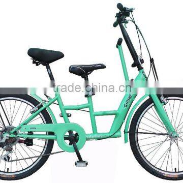 AiBIKE - Mom & Baby - 24 inch 21 speed parents and kids bike