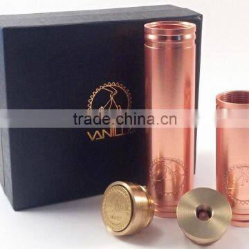 high quality ecigarette mechanical mod vanilla mod vanilla mechanical mod with magnet button