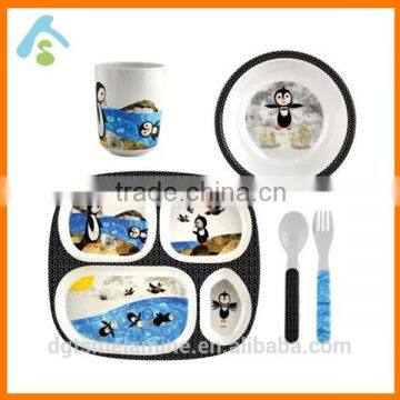 disposable kids melamine dinner set