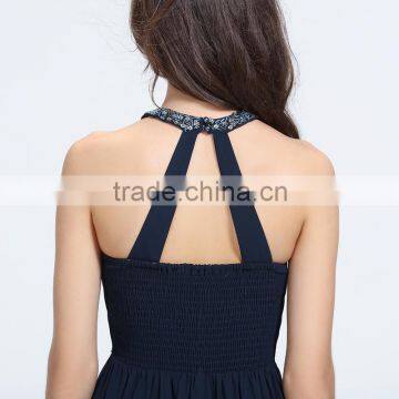 2016 New Style Elegant Manual Bead Evening Dress photo-6