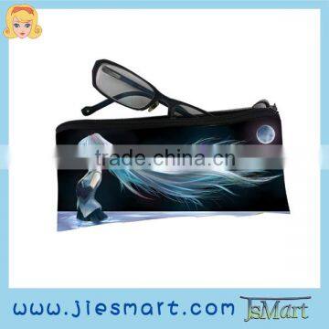 JSMART eyeglass bag digital printing custom design pencil bag