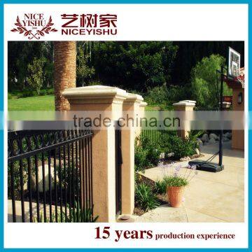 Decorative cheap used wrought iron fencing panels for sale