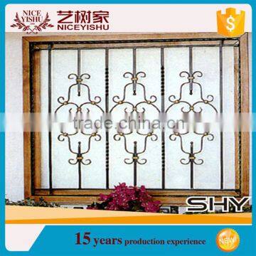 wrought iron window grill modern designs / new window design