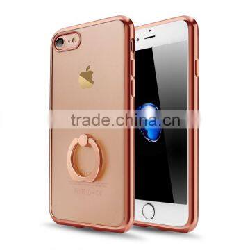 LZB New Coming Phone Case for iPhone 7,For iPhone 7 Case with Ring Grip Holder Stand