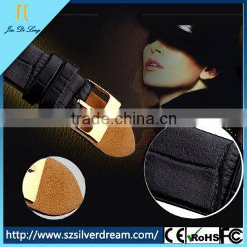 2015 New Trend Gold Quartz Couples Simple Design Watch photo-5