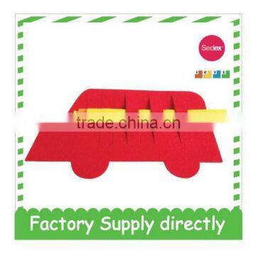 DIY Felt Car Kit-Felt Fabric for kids