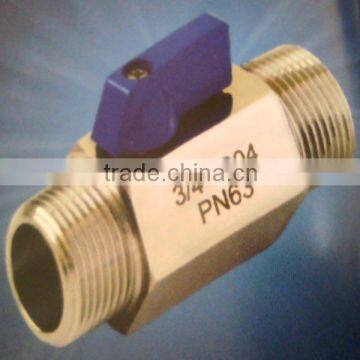 stainless steel mini ball valve F/F