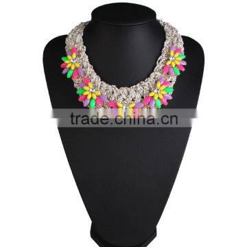 Beaded necklace statement jewelry new products 2016