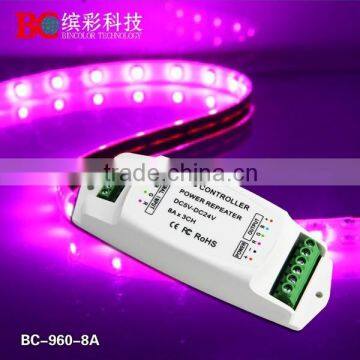 BC-960-5A DC5V/24V 15 A led rgb amplifier 3 channels power repeater