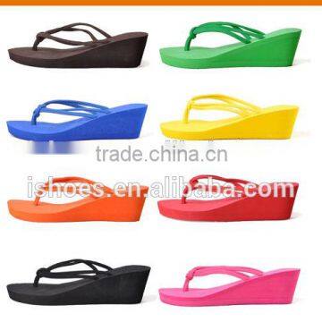 Popular summer latest design wedge sandals