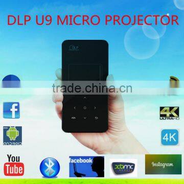 2016 n good quality DLP U9 projector micro projector support ODM