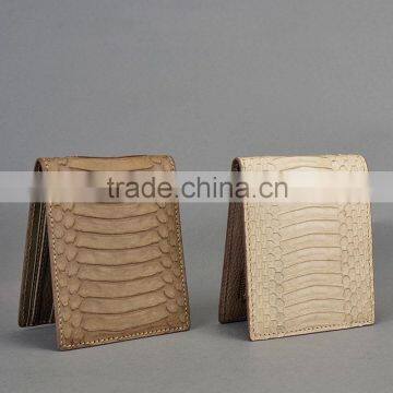 Custom Snakeskin Genuine Leather Wallet, the Lady Woman Wallet Women photo-4