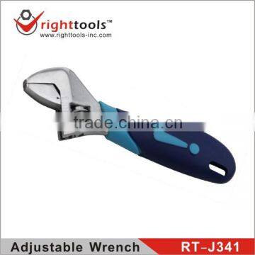 RIGHTTOOLS RT-J341 professional quality CARBON STEEL Adjustable SPANNER wrench