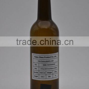 KW0142 375ml oil bottle wholesale with screw