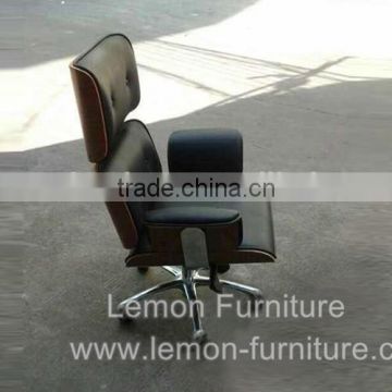 2015 New Luxury Italian Leather Reclining Office Wooden Executive Chair photo-2