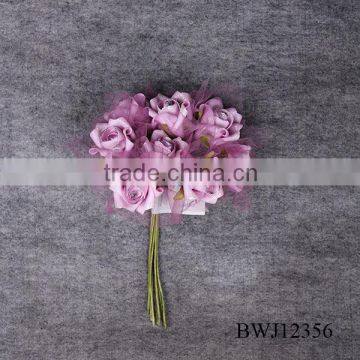 artificial rose bonque artificial decorative bride wedding flower