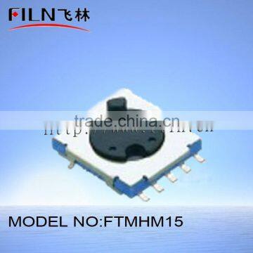 FTMHM15 11x11mm encoder series (8-section) smd tact switch