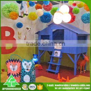 New product Low Price wooden child play house for Promotion