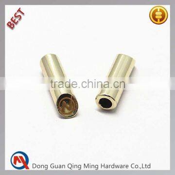 High Quality Gold 19mm Custom Metal Aglet