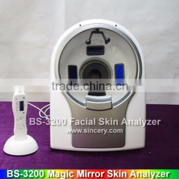 Portable smart skin reveal facial skin analyser machine