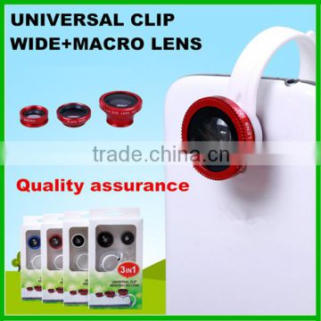 3 In 1 wide Mobile Phone Camera Lens