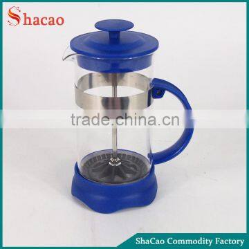 Blue Color 350ML Plunger French Press Coffee Maker