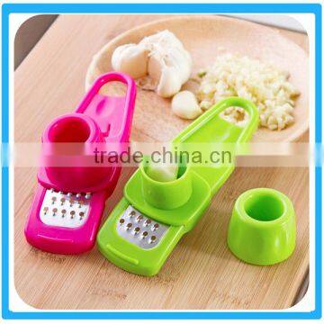 Multi-purpose Kitchen Gadgets Functional Garlic Peelers Garlic Cutter&Grinder