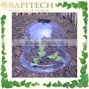 26cmD x 19cmH Plastic Gardening Medium Bell Cloches