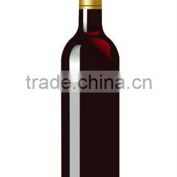 750ml glass wine bottle
