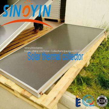 High efficiency solar thermal collector of 2.5sqm,black framegrid absorber