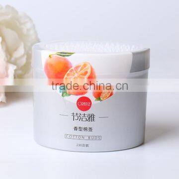 Sales promotion exclusive initiative orange flavor aroma cotton buds