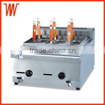 Stainless Steel Counter top Gas Pasta Cooker Price