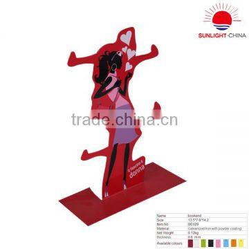 Galvanized iron bookend