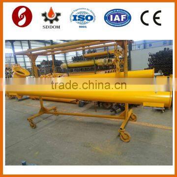 portable conveyor for truck unloading