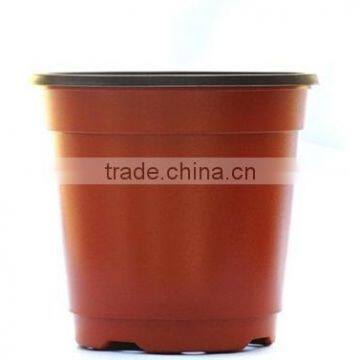 10cm double color themoforming plastic nursery pot, plastic nursery pots