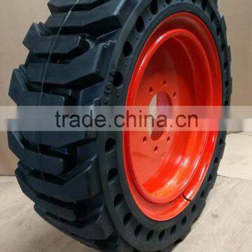 Bobcat Skid Steer Solid Tire Rim 8.00-20 6.00-16 Solid Skid Steer Tire photo-6
