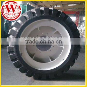 High Load Top Quality China Factory Solid Polyurethane Tire Solid Heavy Otr Tire 23.5-25 for Heavy Otr Truck photo-3