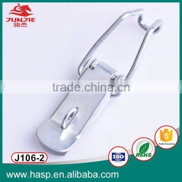 J106-2 Stainless steel toggle latches metal clasp lock spring loaded latch