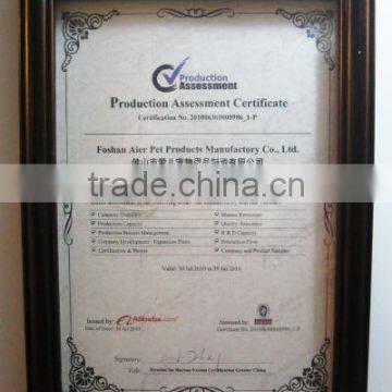 Production Assessment Certificate