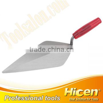 Stainless Steel Bricklaying Trowel with Transparent Handle