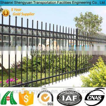 High quality cheap wrought iron fence panels for sale