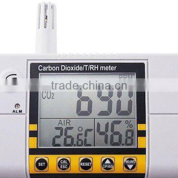 Wall Mount Indoor Air Quality Temperature RH Carbon Dioxide CO2 Monitor Sensor Detector Controller 0~2000ppm Range photo-3