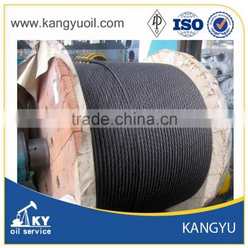 API oil rig drilling rig equipment steel wire rope/ drilling line